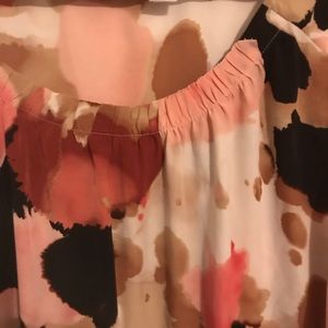 Chico’s Paint Splatter Shell Top